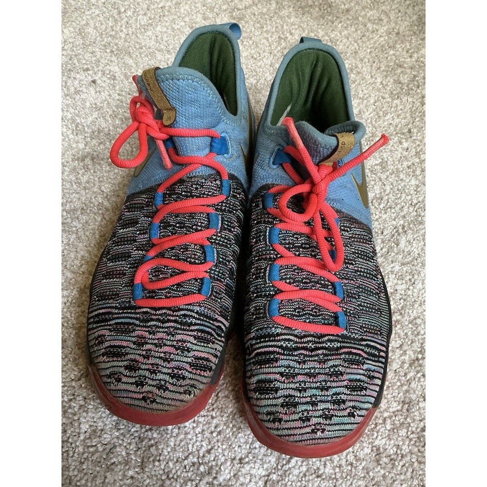 Nike Zoom KD 9 “ Roar From The Floor” Basketball Sneakers Mens Size 7.5
